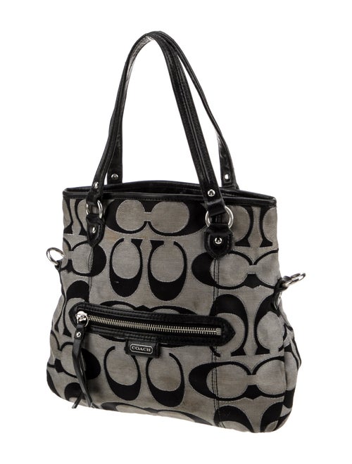 Coach Canvas Top Handle Bag