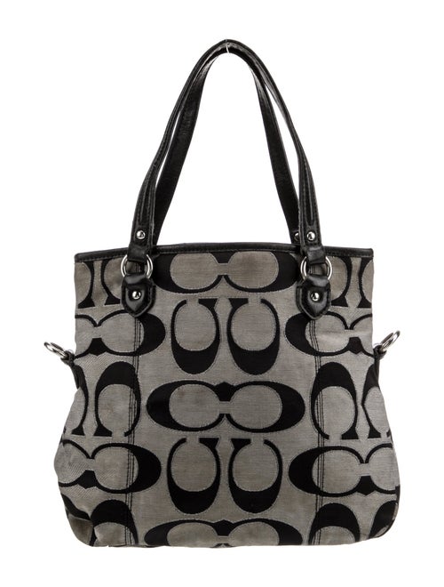 Coach Canvas Top Handle Bag