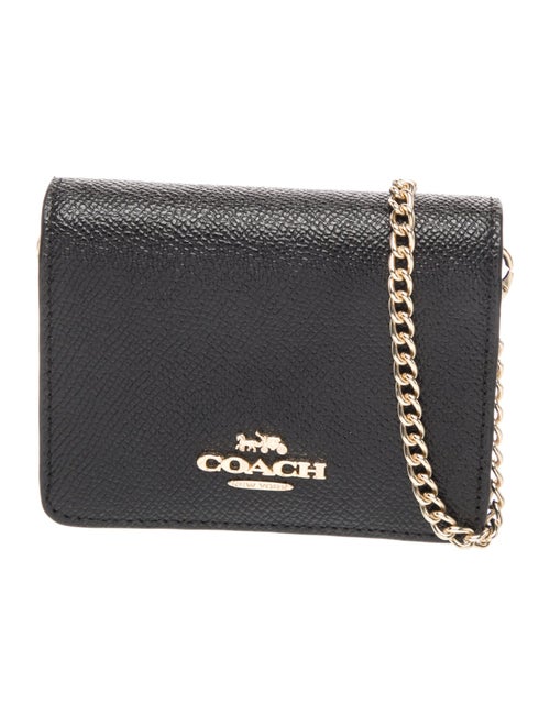 Coach Saffiano Leather Minaudière