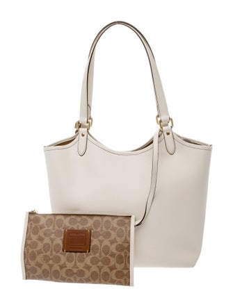 Coach Leather Shoulder Bag