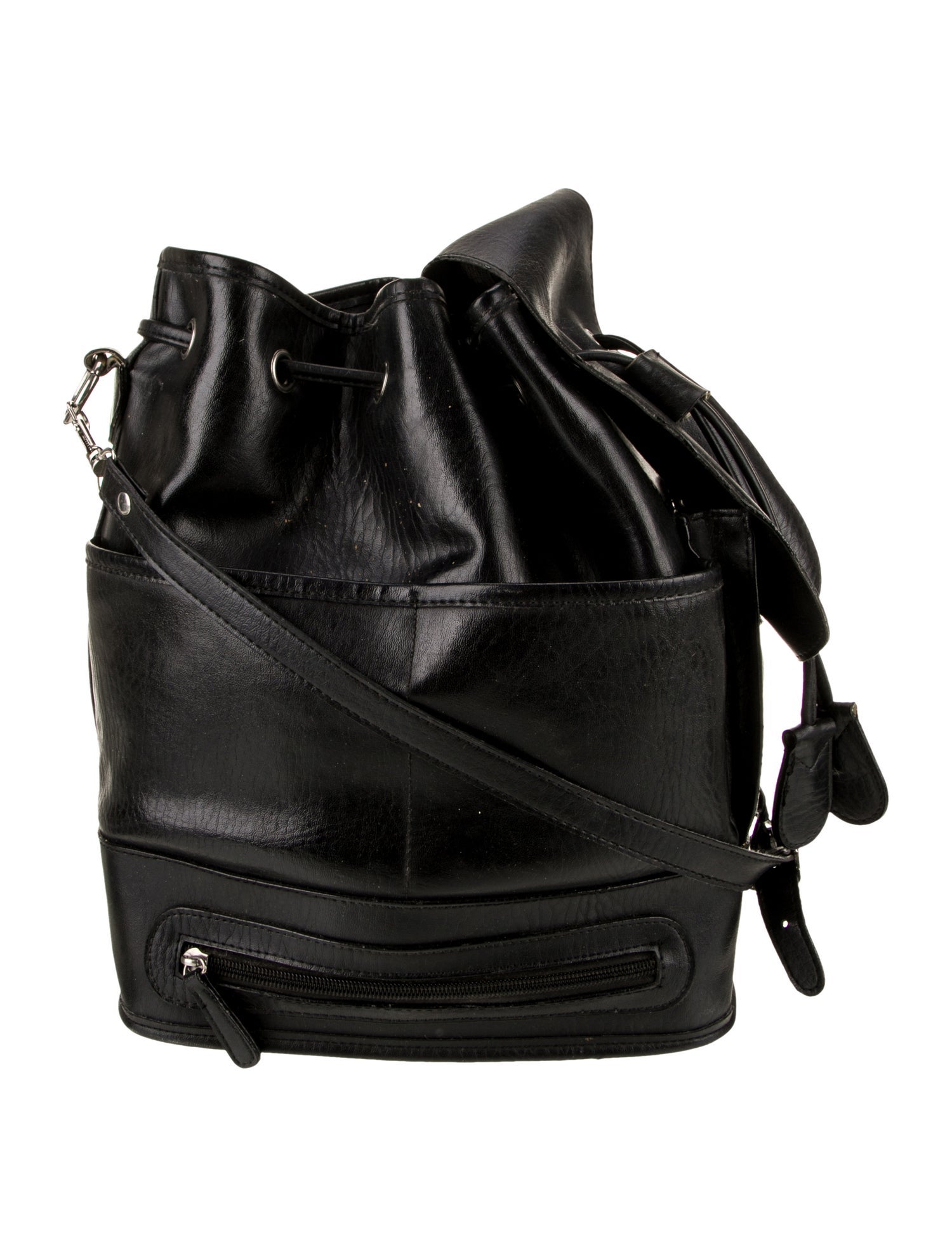 Coach Leather Bucket Bag