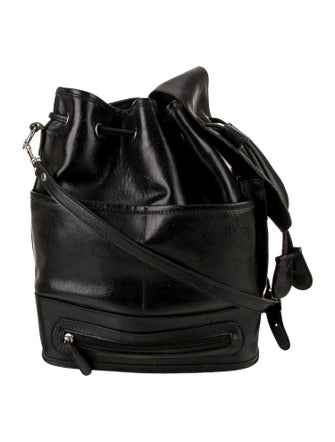 Coach Leather Bucket Bag
