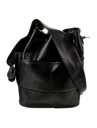 Coach Leather Bucket Bag