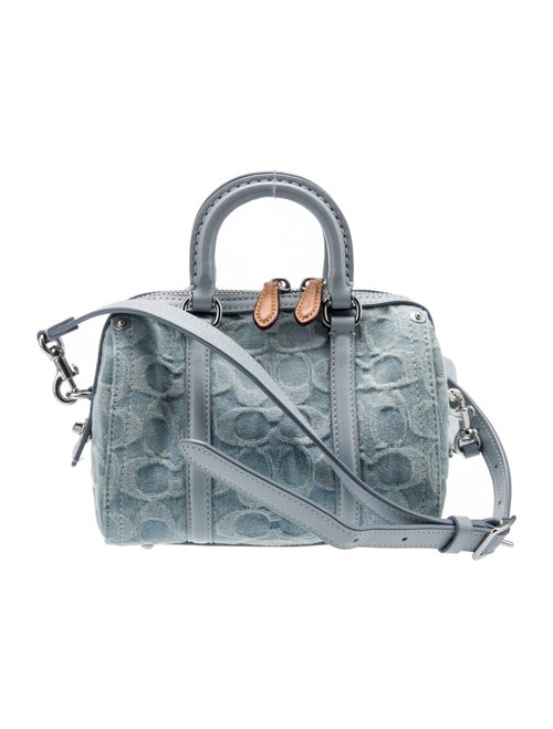 Coach Denim Top Handle Bag