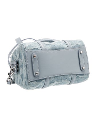 Coach Denim Top Handle Bag