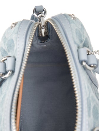 Coach Denim Top Handle Bag