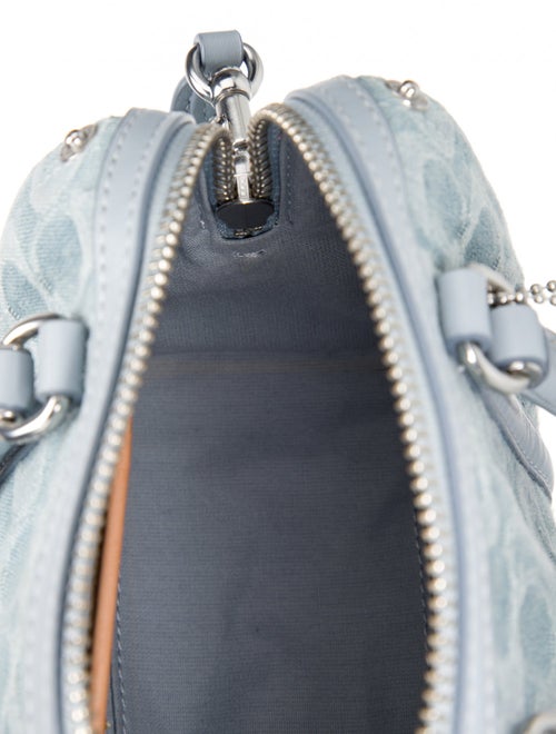 Coach Denim Top Handle Bag