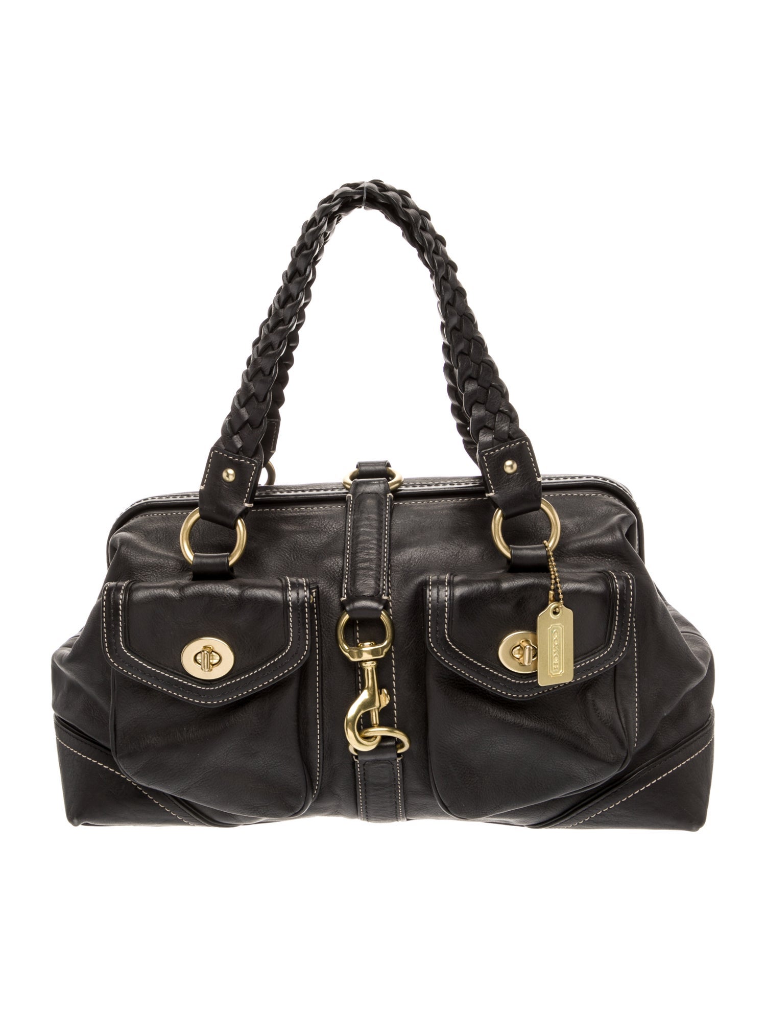 Coach Leather Shoulder Bag
