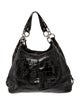 Coach Embossed Leather Shoulder Bag