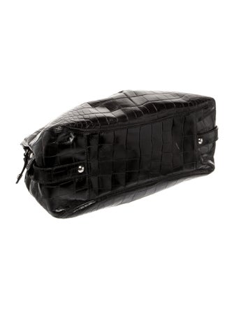 Coach Embossed Leather Shoulder Bag