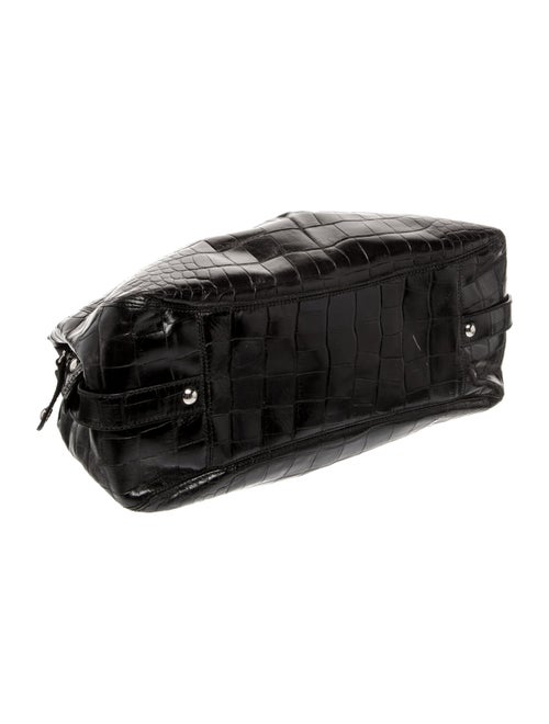 Coach Embossed Leather Shoulder Bag