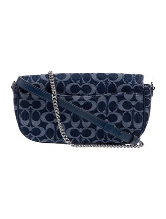 Coach Denim Crossbody Bag