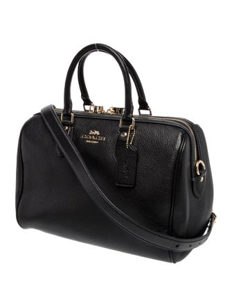 Coach Leather Top Handle Bag