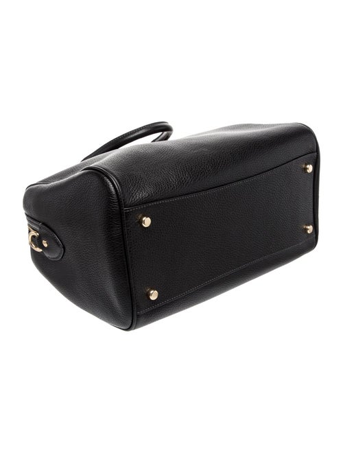 Coach Leather Top Handle Bag