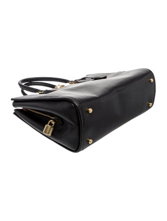 Coach Leather Top Handle Bag