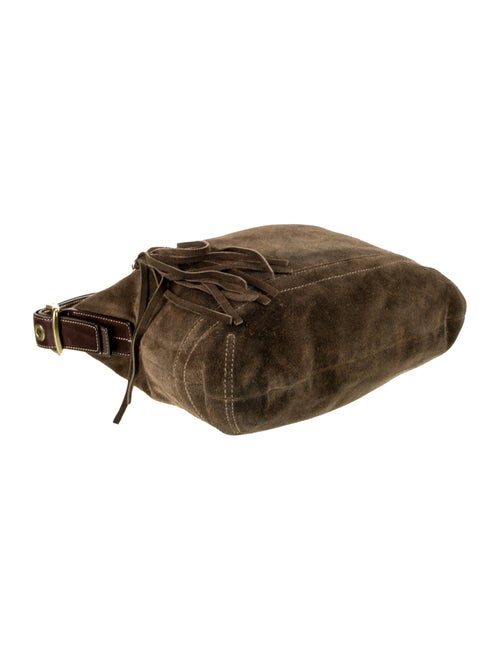 Coach Suede Shoulder Bag