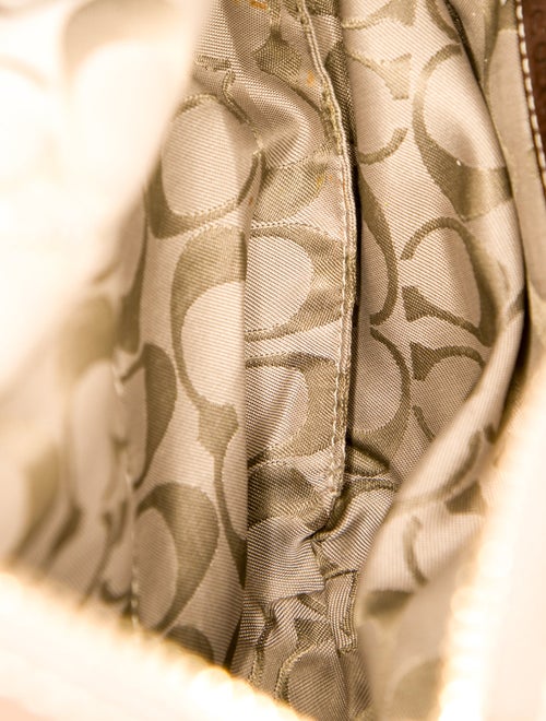 Coach Suede Shoulder Bag