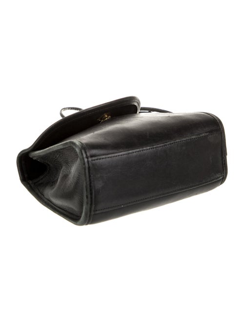 Coach Leather Top Handle Bag