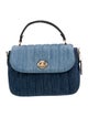 Coach Denim Top Handle Bag