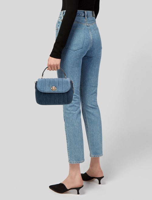 Coach Denim Top Handle Bag