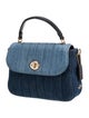 Coach Denim Top Handle Bag