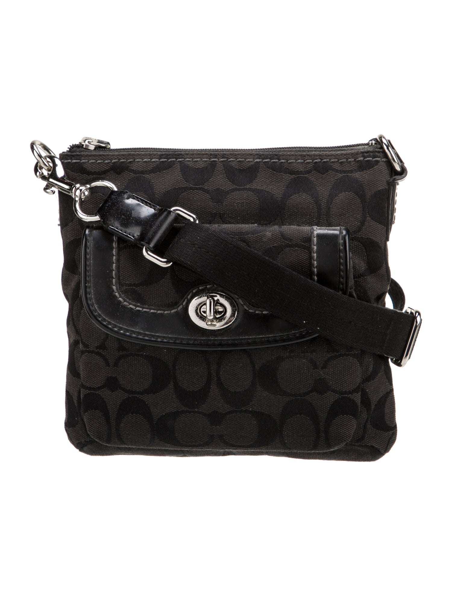 Coach Canvas Messenger Bag