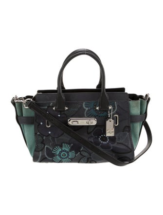 Coach Leather Top Handle Bag