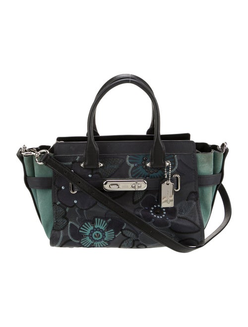 Coach Leather Top Handle Bag