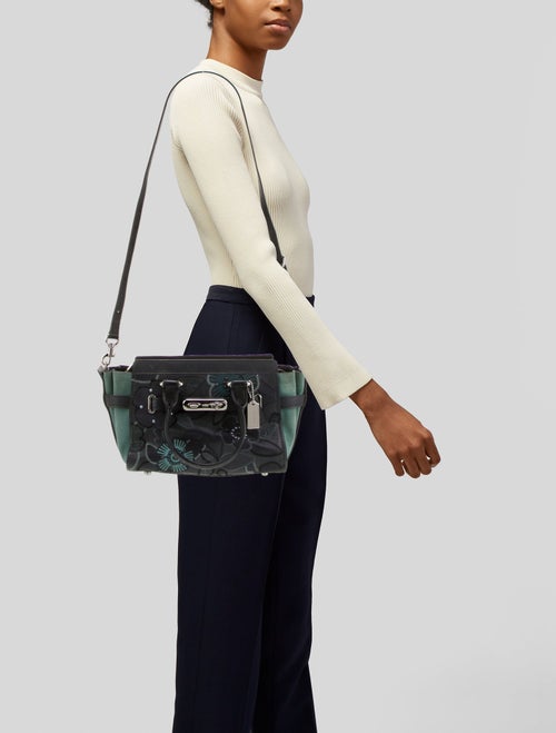 Coach Leather Top Handle Bag