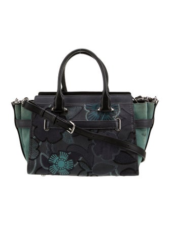 Coach Leather Top Handle Bag