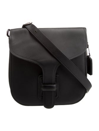 Coach x Rodarte Leather Messenger Bag