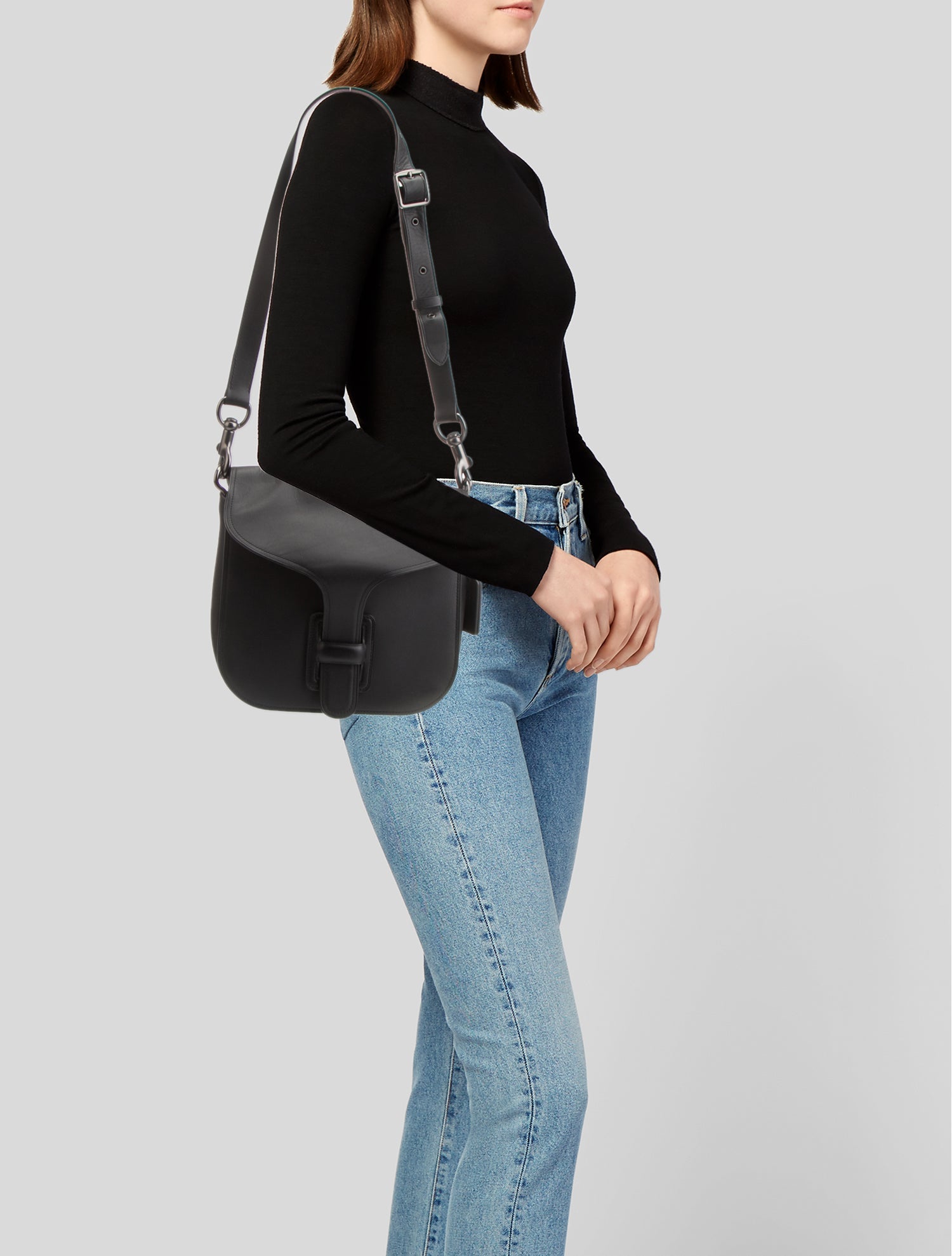 Coach x Rodarte Leather Messenger Bag