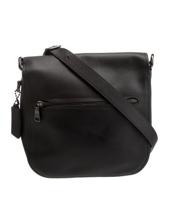 Coach x Rodarte Leather Messenger Bag