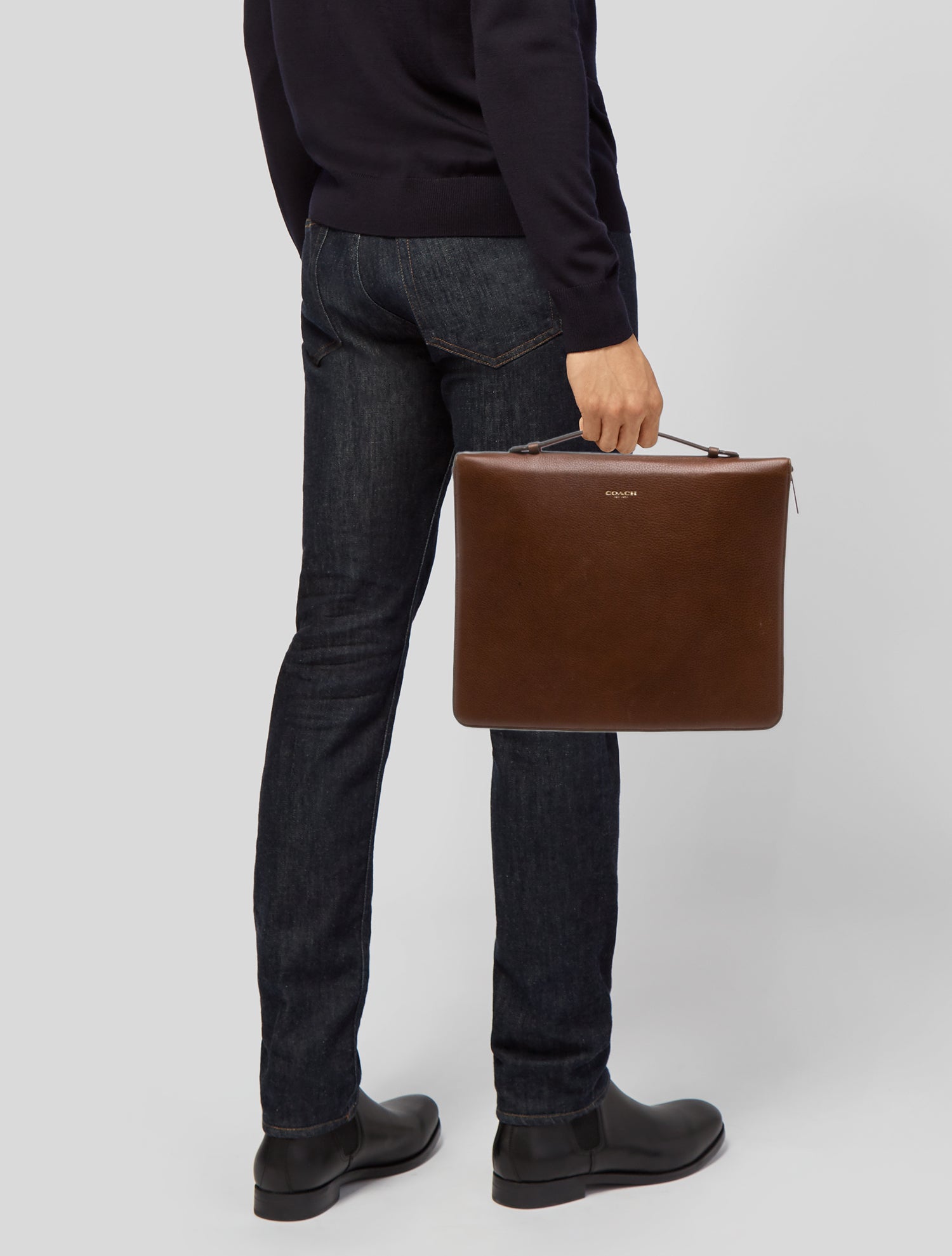 Coach Leather Briefcase