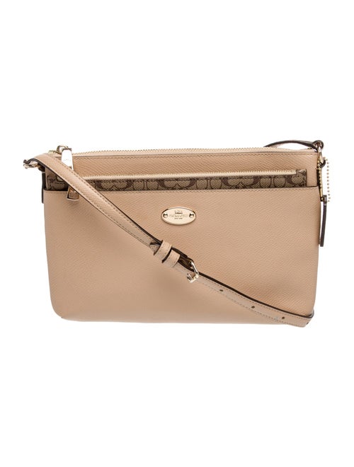 Coach Leather Messenger Bag