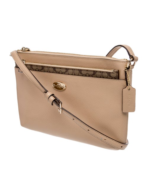 Coach Leather Messenger Bag