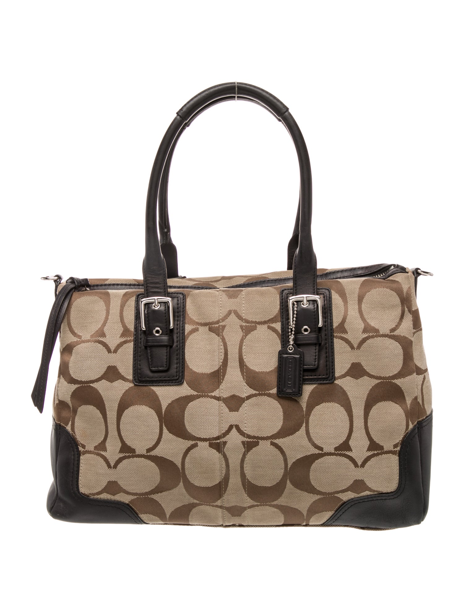 Coach Signature Top Handle Bag
