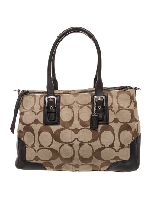 Coach Signature Top Handle Bag