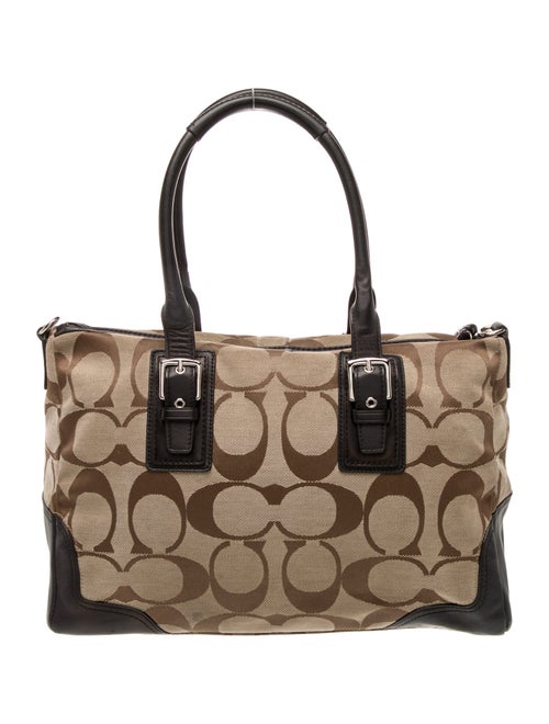 Coach Signature Top Handle Bag
