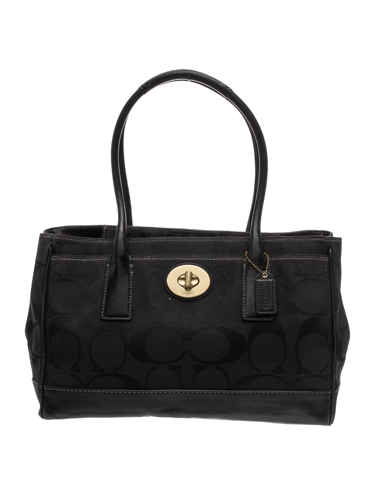 Coach Canvas Shoulder Bag