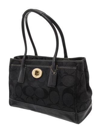 Coach Canvas Shoulder Bag