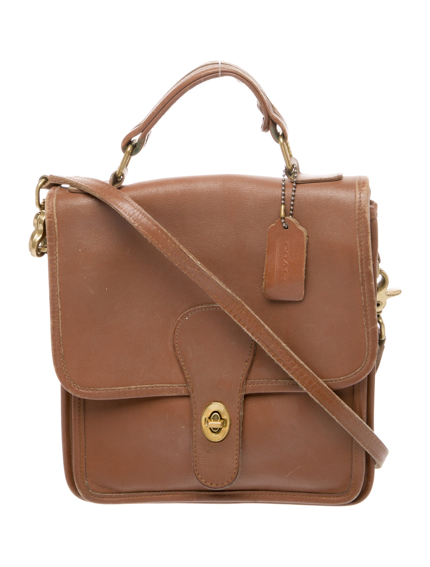 Coach Leather Shoulder Bag
