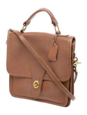 Coach Leather Shoulder Bag