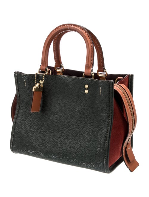Coach Leather Top Handle Bag