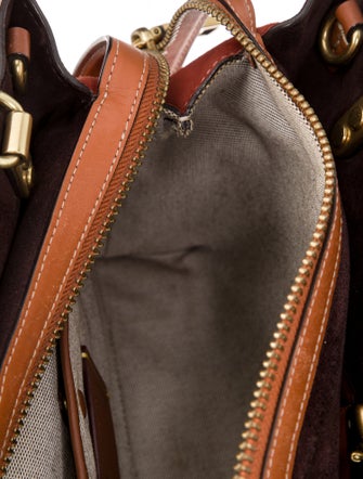 Coach Leather Top Handle Bag