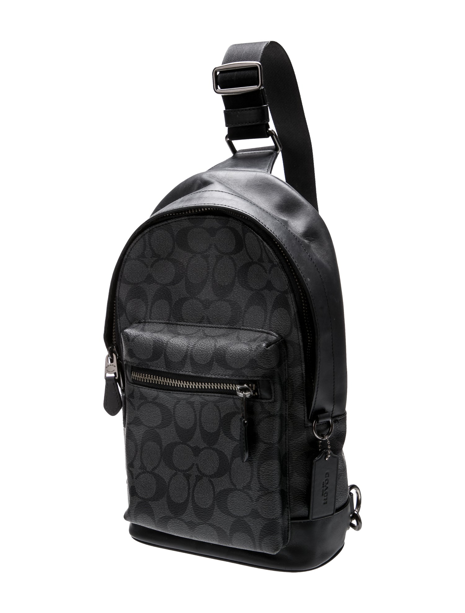 Coach Leather Backpack
