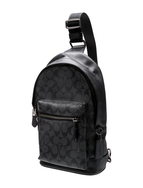 Coach Leather Backpack