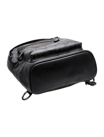 Coach Leather Backpack