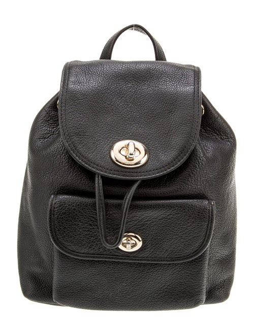 Coach Leather Backpack
