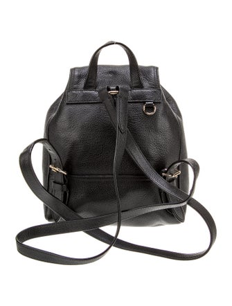 Coach Leather Backpack